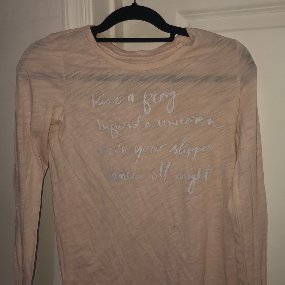 aerie soft long sleeve graphic tee